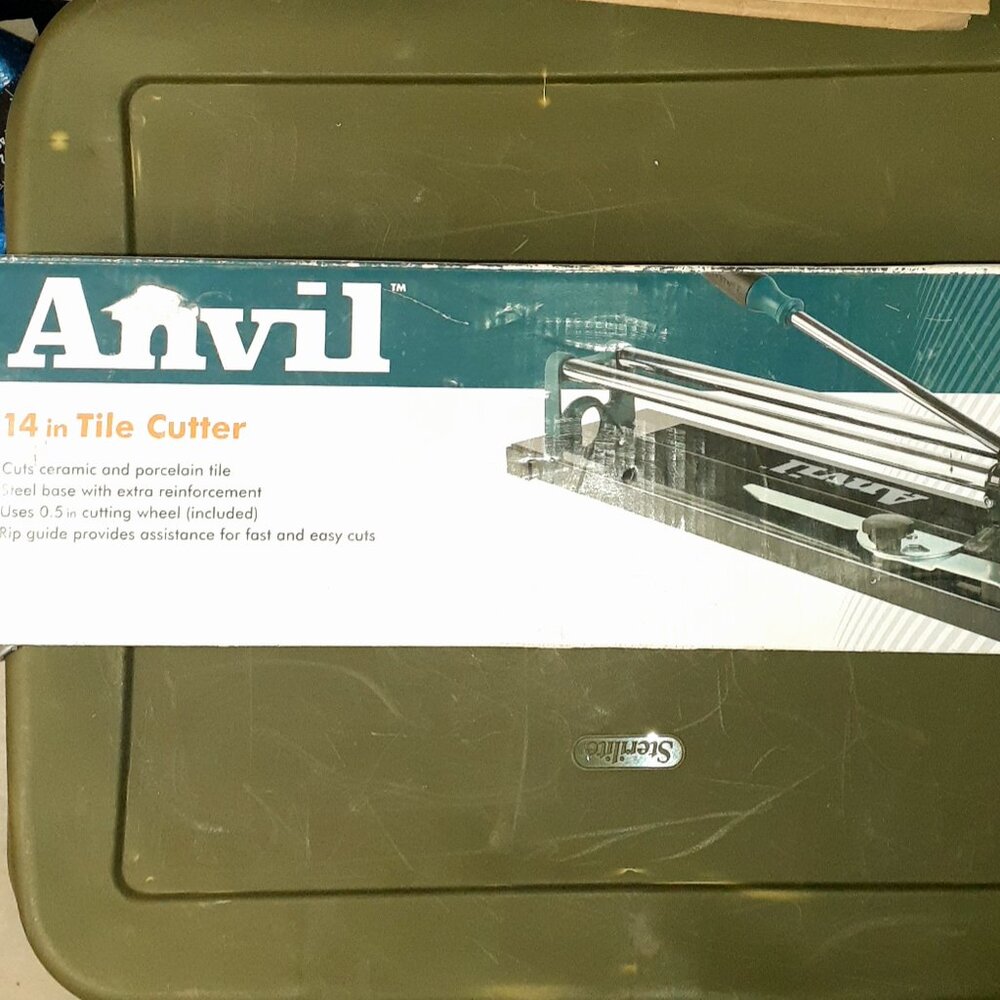 Anvil 14-Inch Tile Cutter